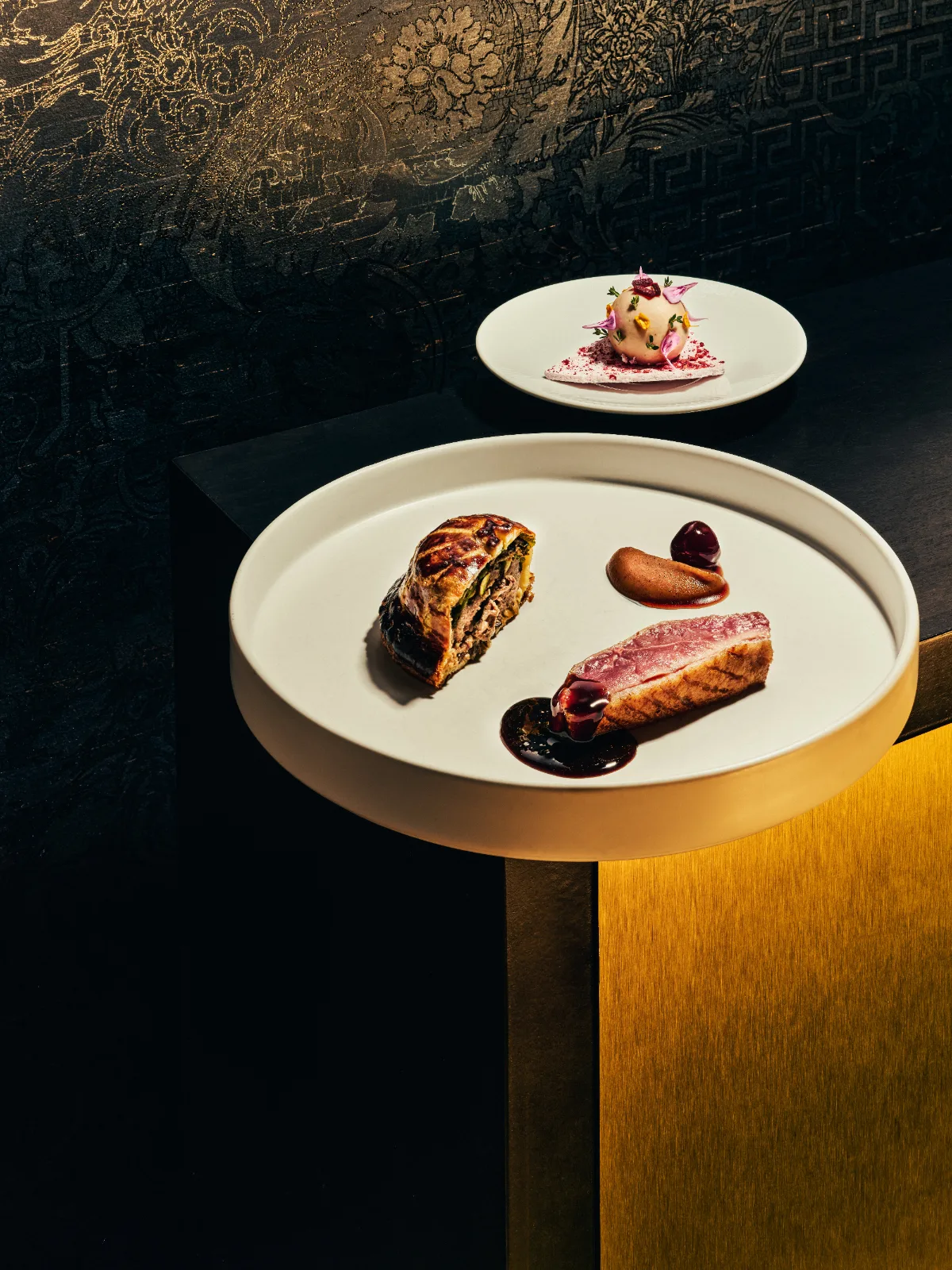Tasting menu — canard