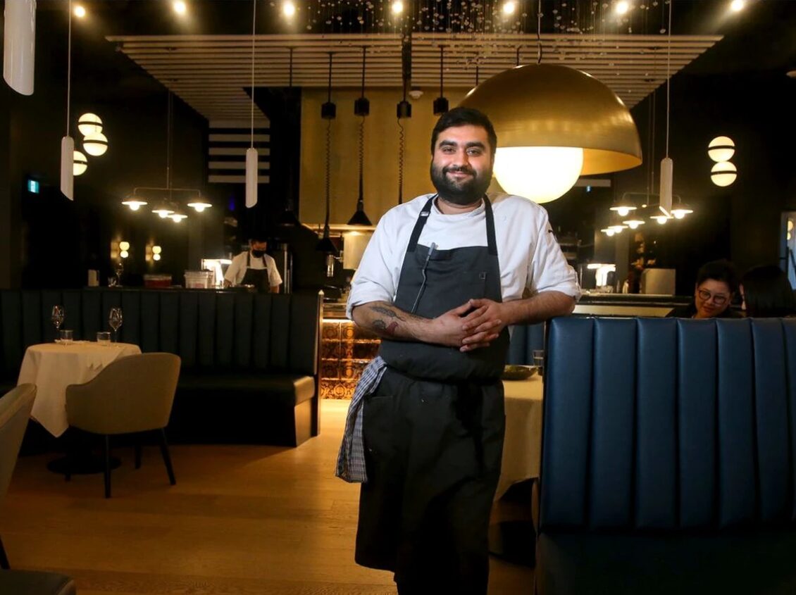 Chef Raghav Chaudhary at Aiāna